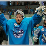 Matt Vinc is having a historic run as the Knighthawks goalie