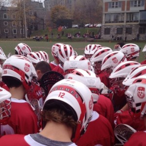 The 2012 Baggataway Cup Champion McGill Redmen finished a perfect 10-0 record, the first undefeated season in program history. 