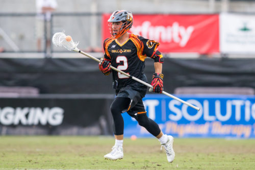 May 14, 2016; Kennesaw, GA, USA; Ohio Machine XXX against the Atlanta Blaze in the first half at Fifth Third Bank Stadium. Mandatory Credit: Brett Davis