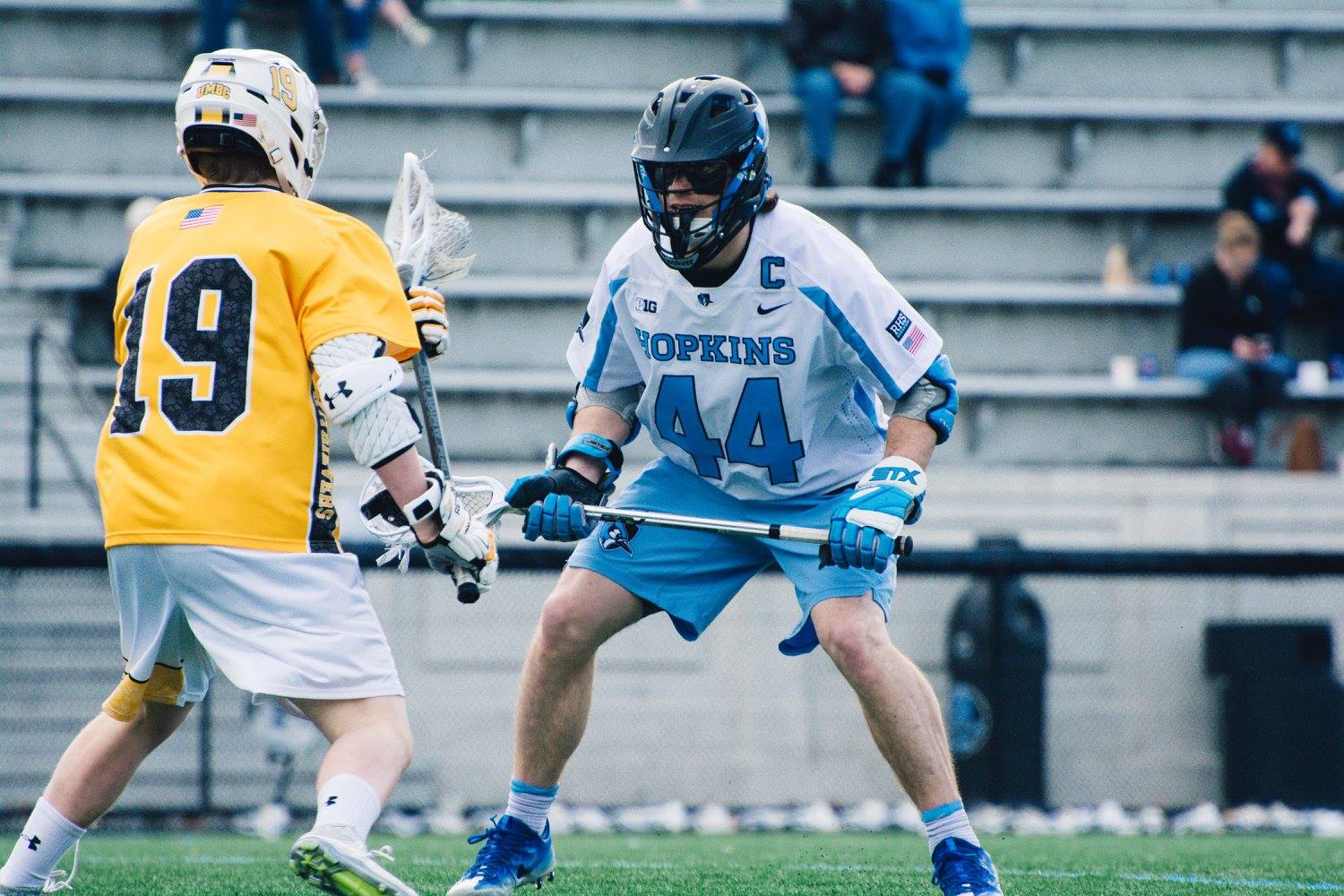 John Crawley of the Johns Hopkins Blue Jays. (Photo credit: Kate McEvilly Photography)