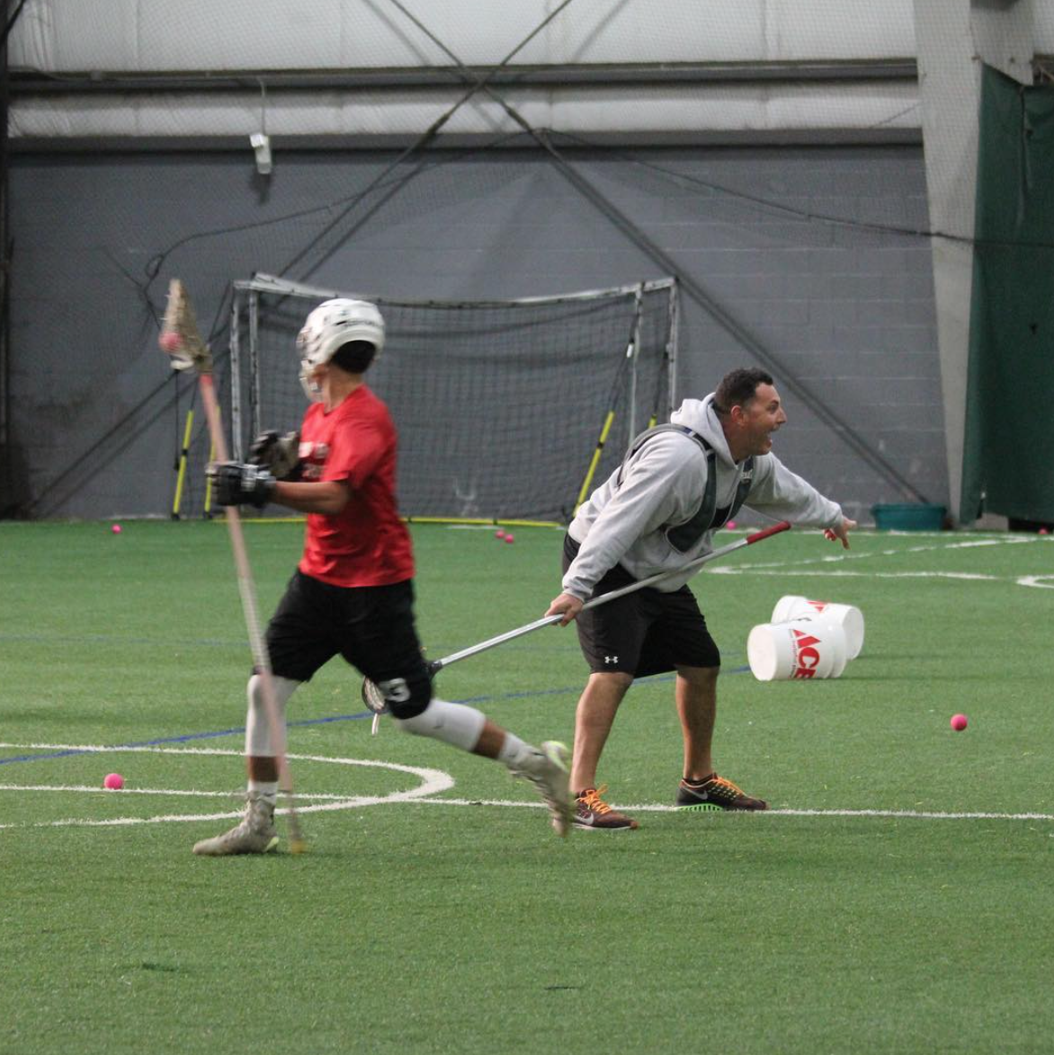 Beardsley during a clinic. (Photo: Ric Beardsley Instagram)