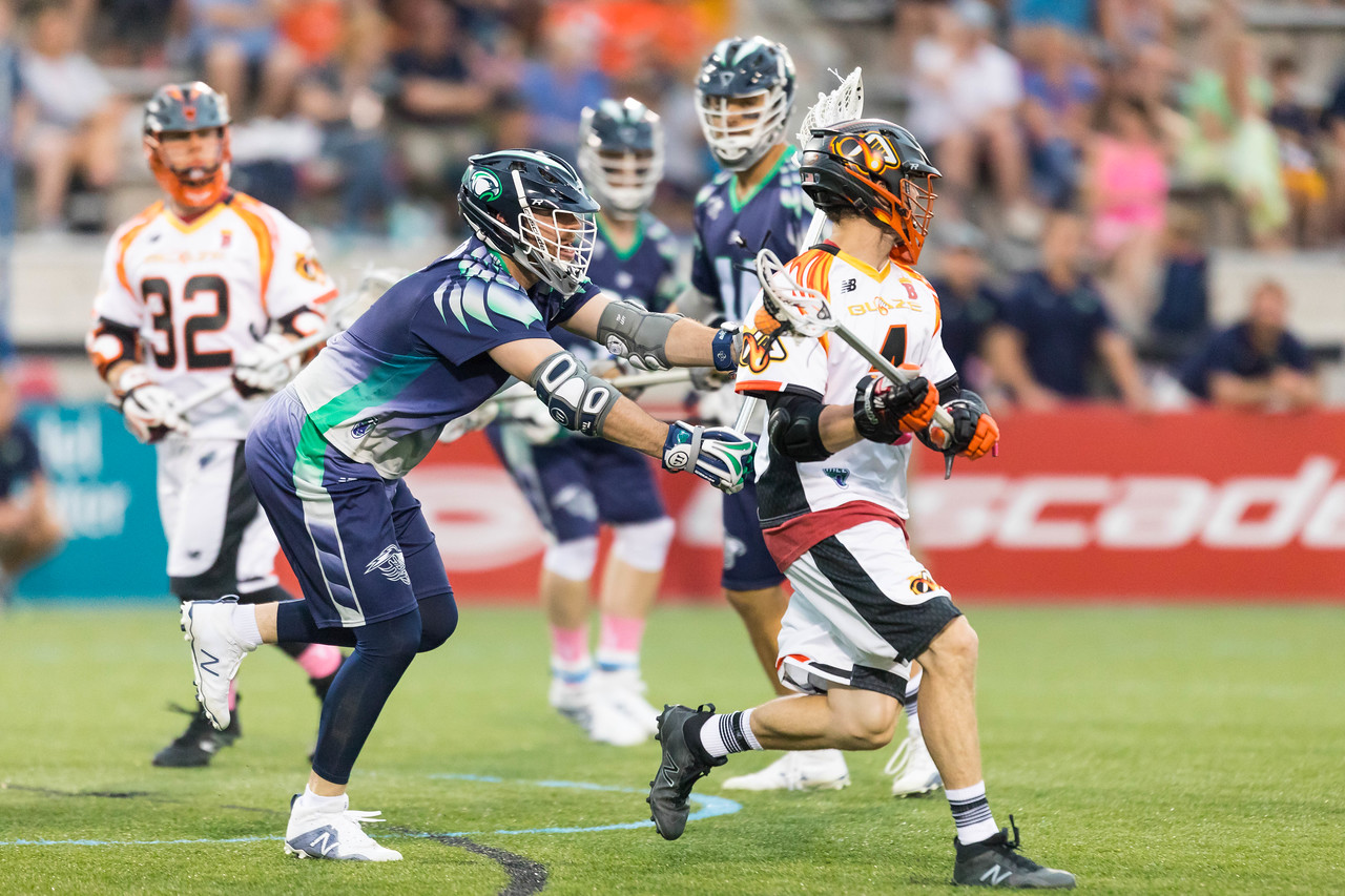 May 19, 2017; Chesapeake, MD, USA; Atlanta Blaze @ Chesapeake Bayhawks at Johns Hopkins University's Homewood Field. Photography Credit: Jermain Rangasammy/Major League Lacrosse