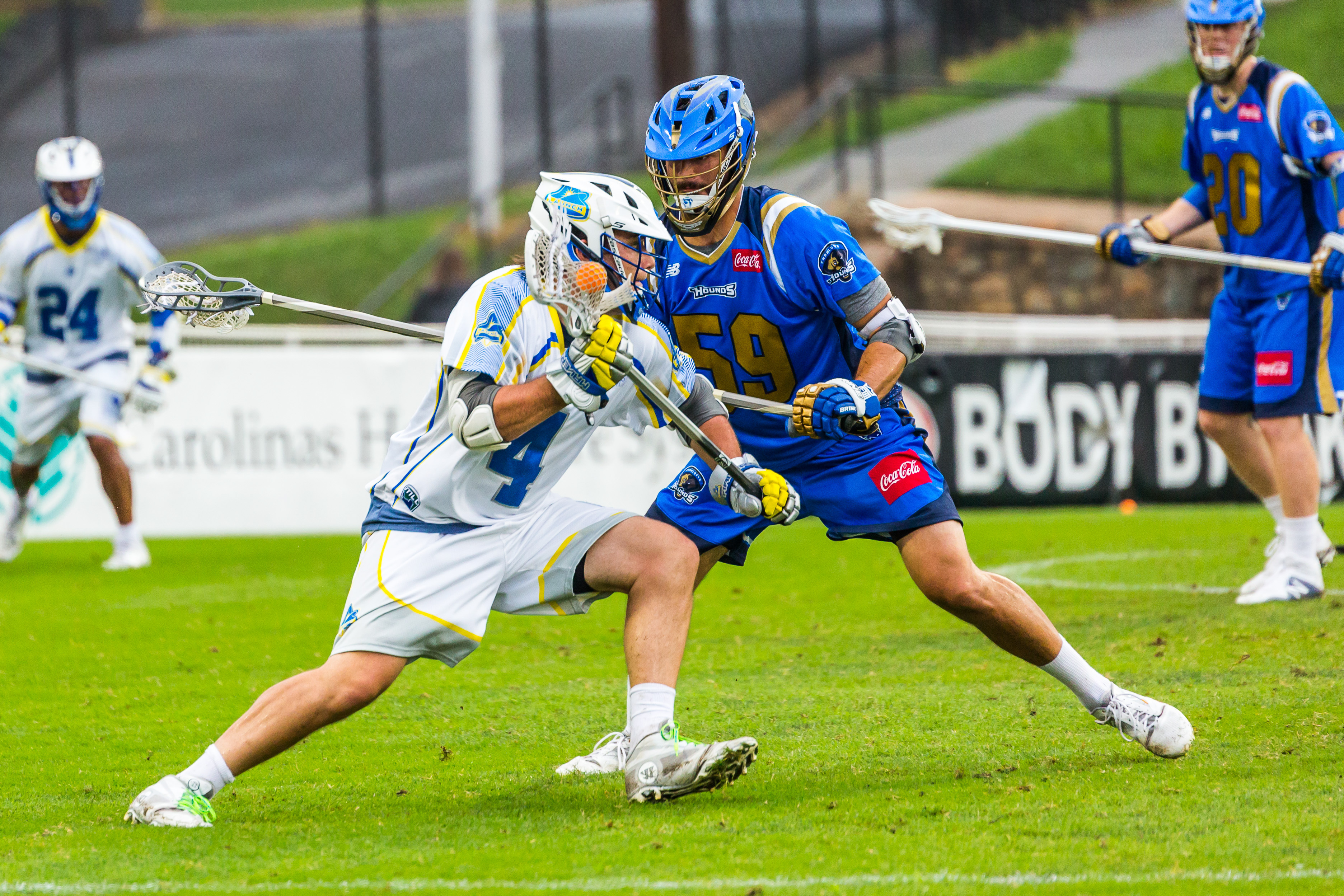 June 24, 2017; Charlotte, NC, USA; Florida Launch @ Charlotte Hounds at American Legion Memorial Stadium. Photography Credit: Paul Boskovich