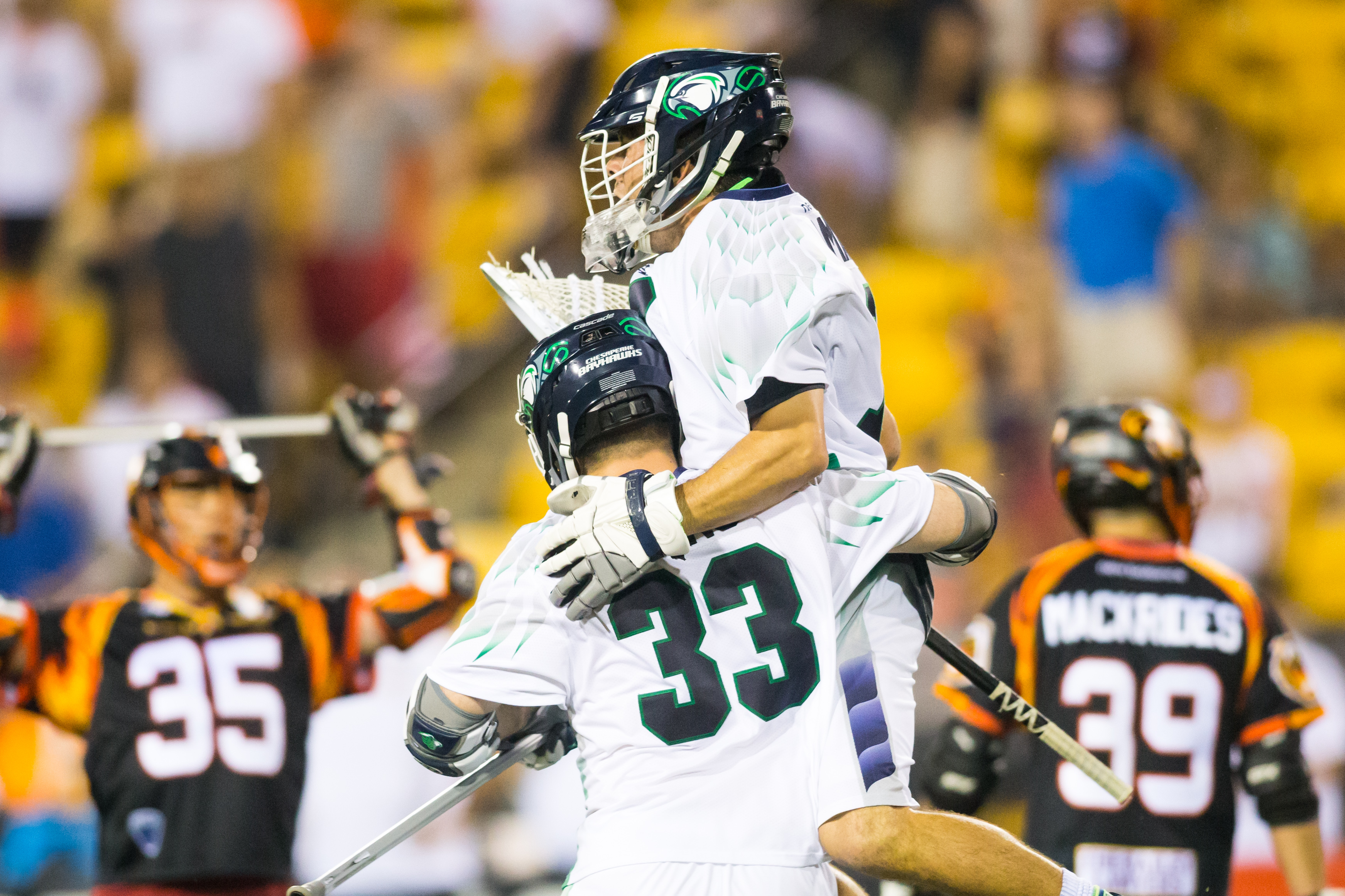 July 22, 2017; Atlanta, GA, USA; Chesapeake Bayhawks @ Atlanta Blaze at Fifth Third Bank Stadium. (Photo: Major League Lacrosse)