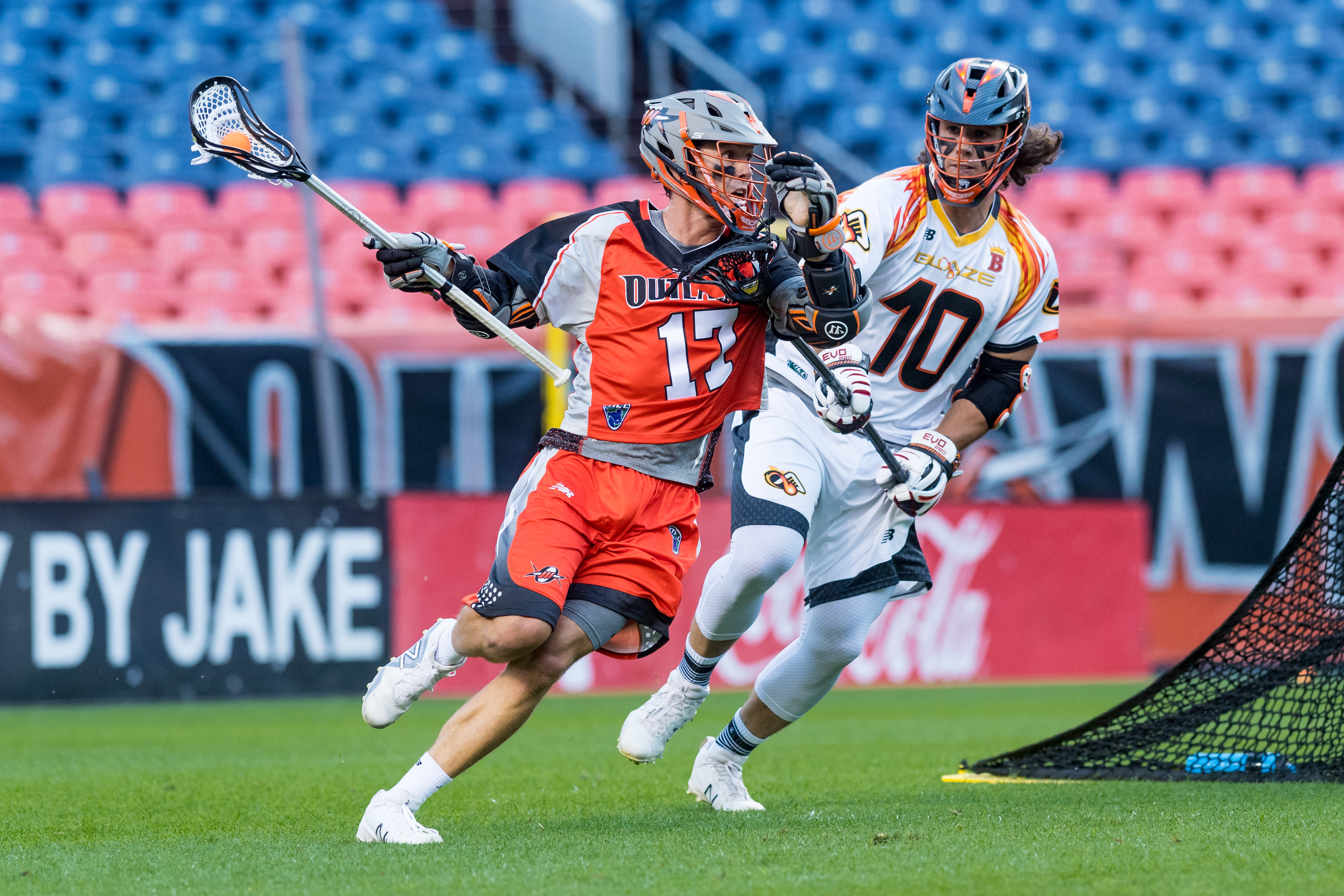 July 4, 2017; Denver, CO, USA; Atlanta Blaze @ Denver Outlaws at Sports Authority Field at Mile High.