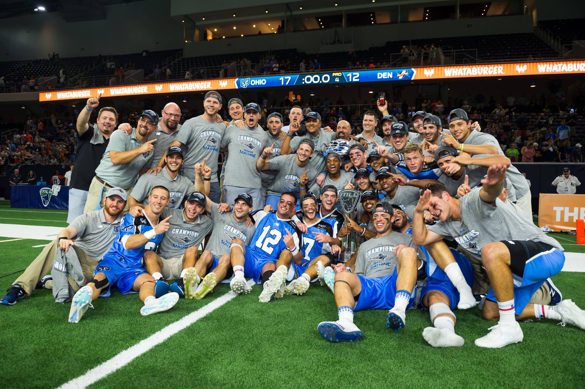 August 19, 2017; Frisco, TX, USA; Ohio Machine vs. Denver Outlaws at Ford Center. Photography Credit: Jerome Miron