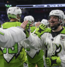 Rush explode for 21 goals, remain atop standings